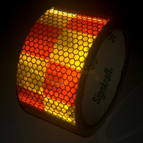 1500系列賽車格方格紋反光貼紙/膠帶-