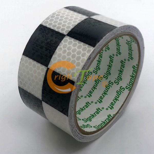 1500系列賽車格方格紋反光貼紙/膠帶-